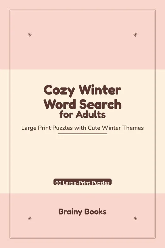 Cozy Winter coloring book – cover